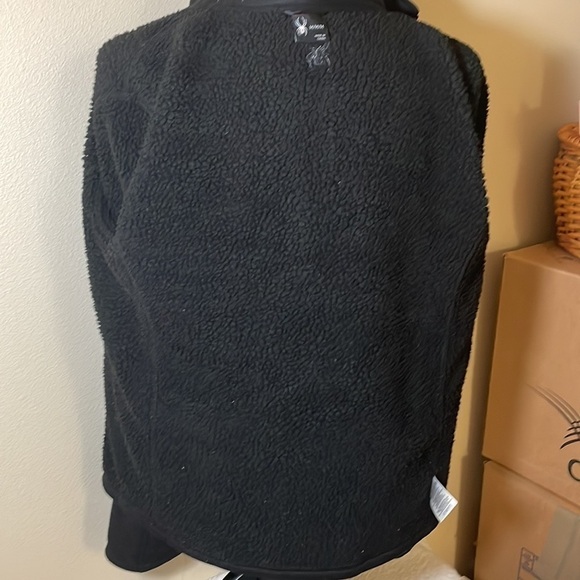 SPYDER Faux Fur Lined Lightweight Jacket Size Medium - Picture 12 of 12